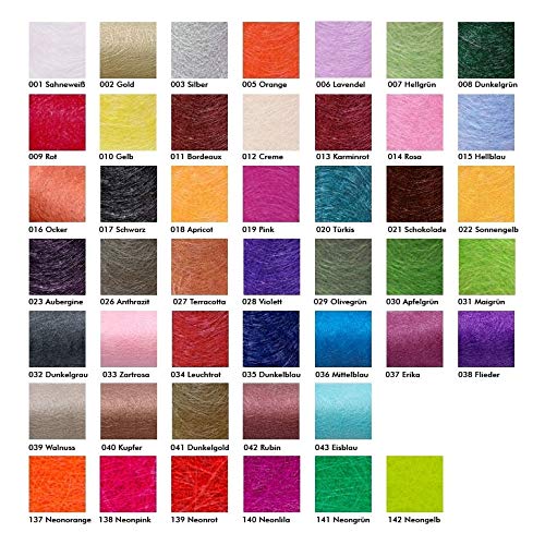 Deko AS GmbH Sizo Flor Tavolo Band Turchese 20 cm