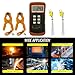 K Type Thermocouple Thermometer (-50~1300°C), Dual Channels Digital Thermometer with 2 Temperature Clamp 2 Wired Thermocouple Probes, High Accuracy Temperature Kelvin Scale Meter Tester