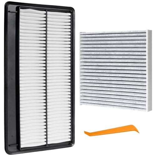 Image of Engine & Cabin Air Filter Kit Compatible with Honda Pilot 3.5L 2023-2025 Acura MDX 2022-2025 Replaces 17220-61A-A00 80292-TF0-G01