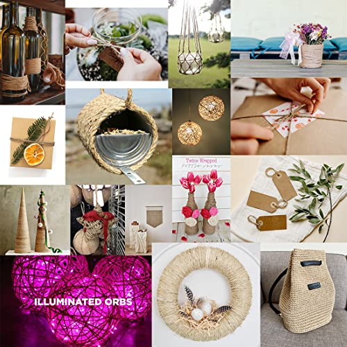 image for PH PERKHOMY PerkHomy Natural Jute Twine 600 Feet Long Twine String for