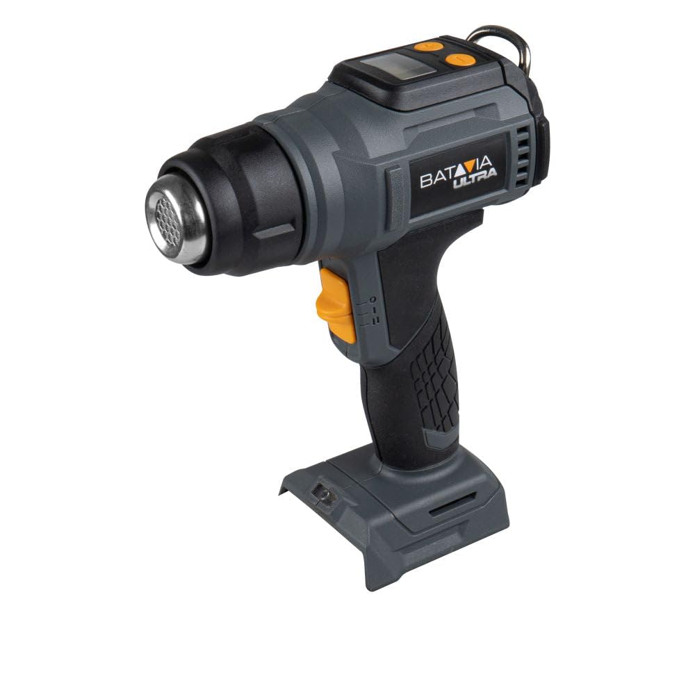 18 V akumulatorowy pistolet na gorące powietrze z cyfrowym wyświetlaczem LCD