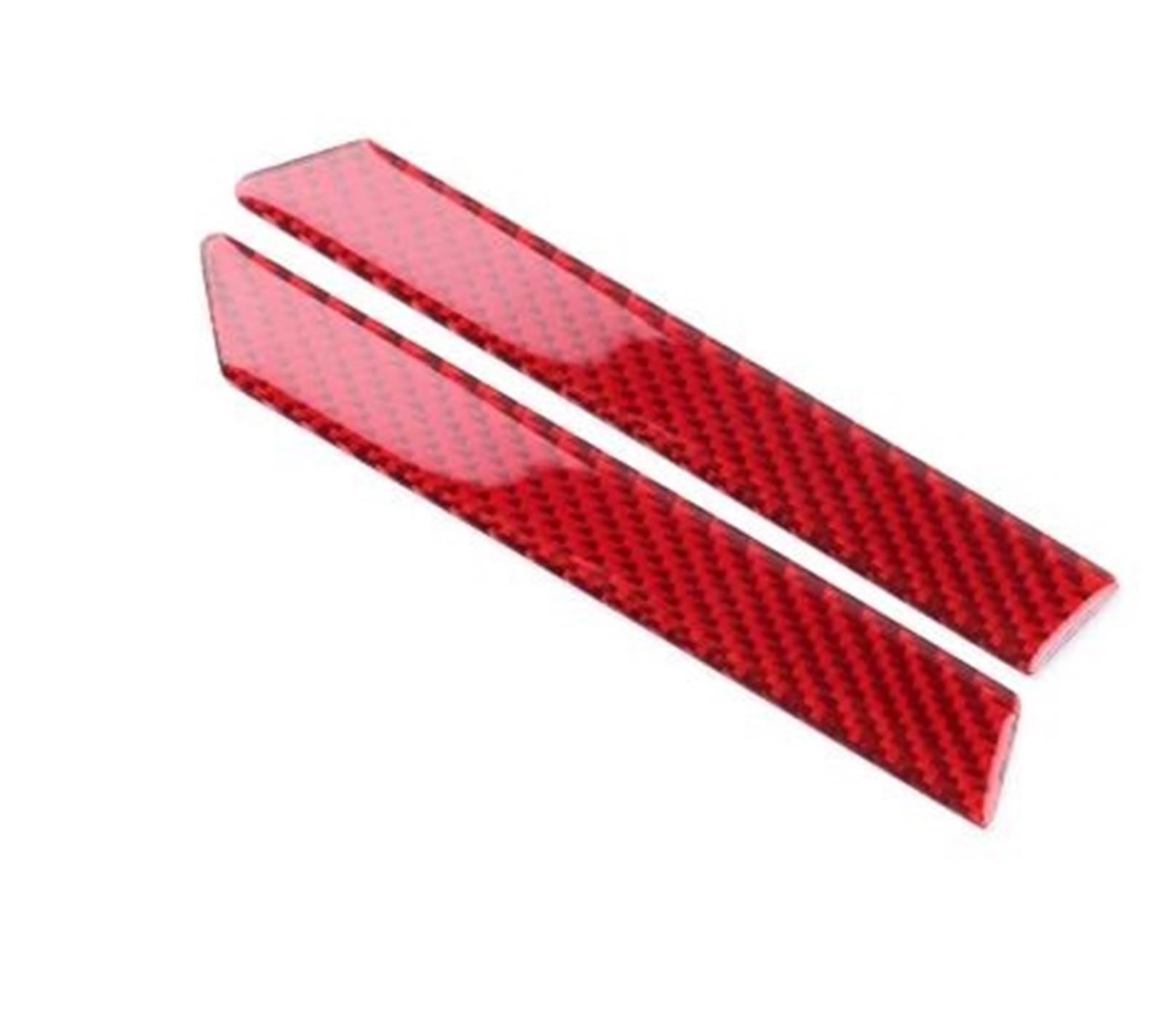 Pypfqumqgr Red Carbon Real Soft Carbon Fiber Sticker For Subaru For Brz 2012 2013 2014 2015 2016 2017 2018 2019 2020 Lhd Rhd A-Pillar(Red Carbon)