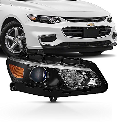 AKKON - For 2016-2018 Chevy Malibu Passenger Side Projector Headlight Assembly OEM Housing Clear Lens