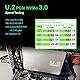 GLOTRENDS PU11 U.2 zu PCIe 4.0 X4 Adapter für 2.5 Zoll U.2 SSD, PCIe 4.0 X4 Full Speed