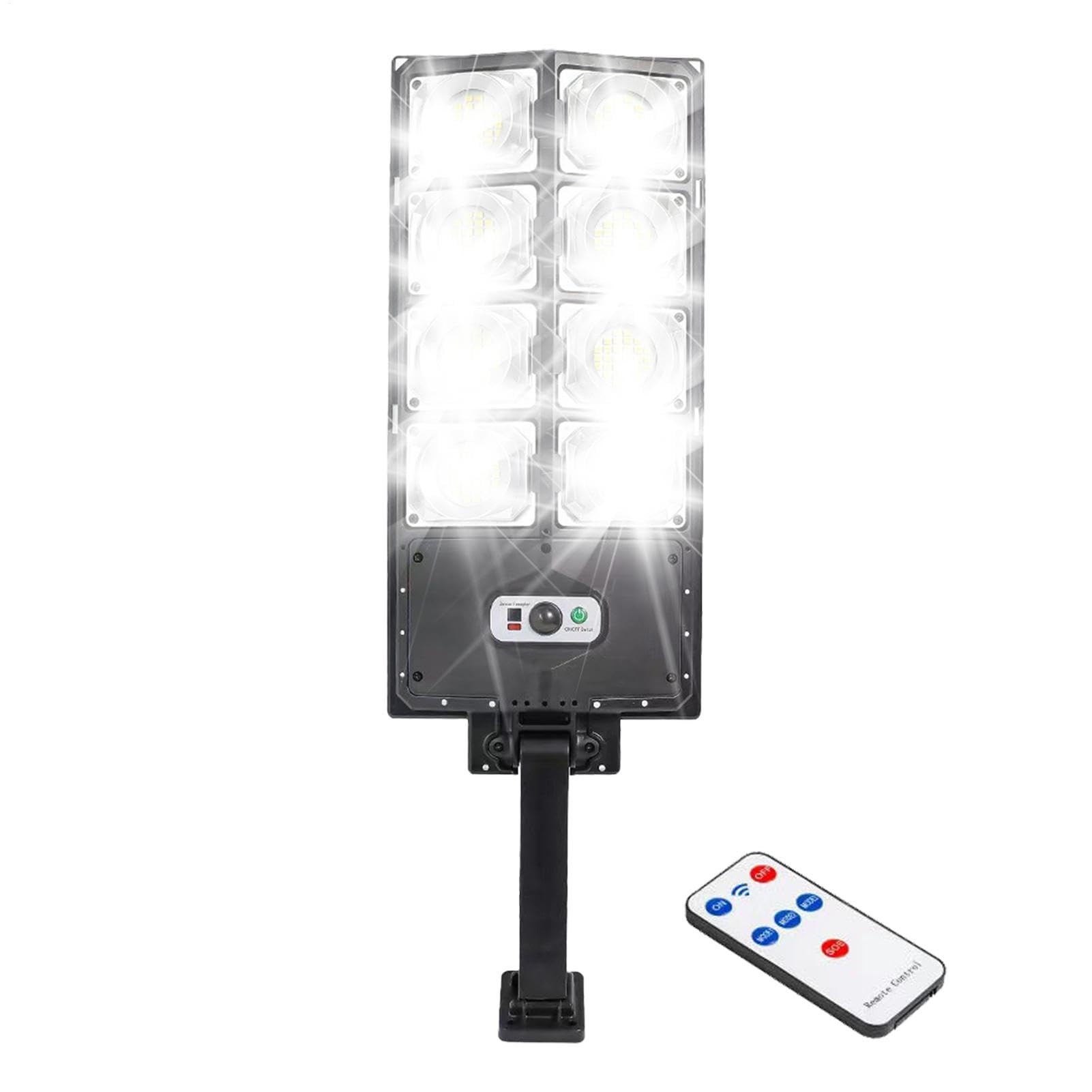 Shineshore solarne lampy solarne, wodoodporne oświetlenie ścieżki | słonecznej, energooszczędne oświetlenie solarne i zdalne sterowanie, wygoda, 16,5 x 23 x 15 cm, do oświetlenia ścieżki