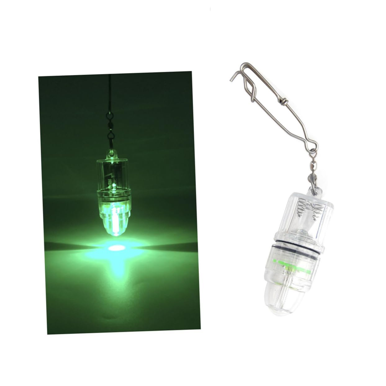 balacoo Pcs Fishing Light Lure Fish Lamp Deep Water Fishing Lamp Fish Lure Lights