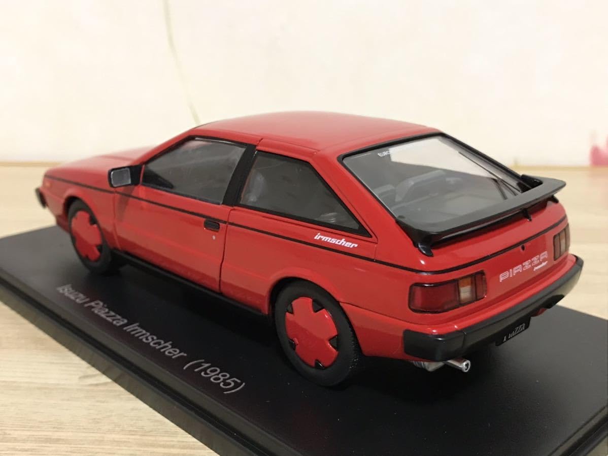 ミニカー　いすゞピアッツァ2台セット いすゞ ピアッツァ NERO XE ハンドリング バイ ロータス (1988