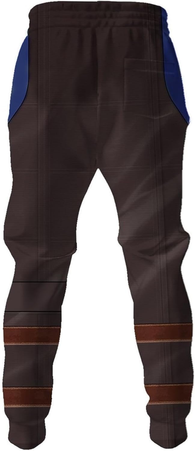 Adult Unisex Women Men Costume Hoodie Pants Costume Mens Halloween Cosplay Hoodies Sweatshirt Lounge Sets - Image 5