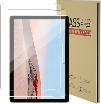 Screen Protector for Microsoft Surface Go 4/3/ 2/Surface Go 2021/2020 10.5 Inch, Tempered Glass Film Anti Scratch,Bubble Free,High Definition2 Pack