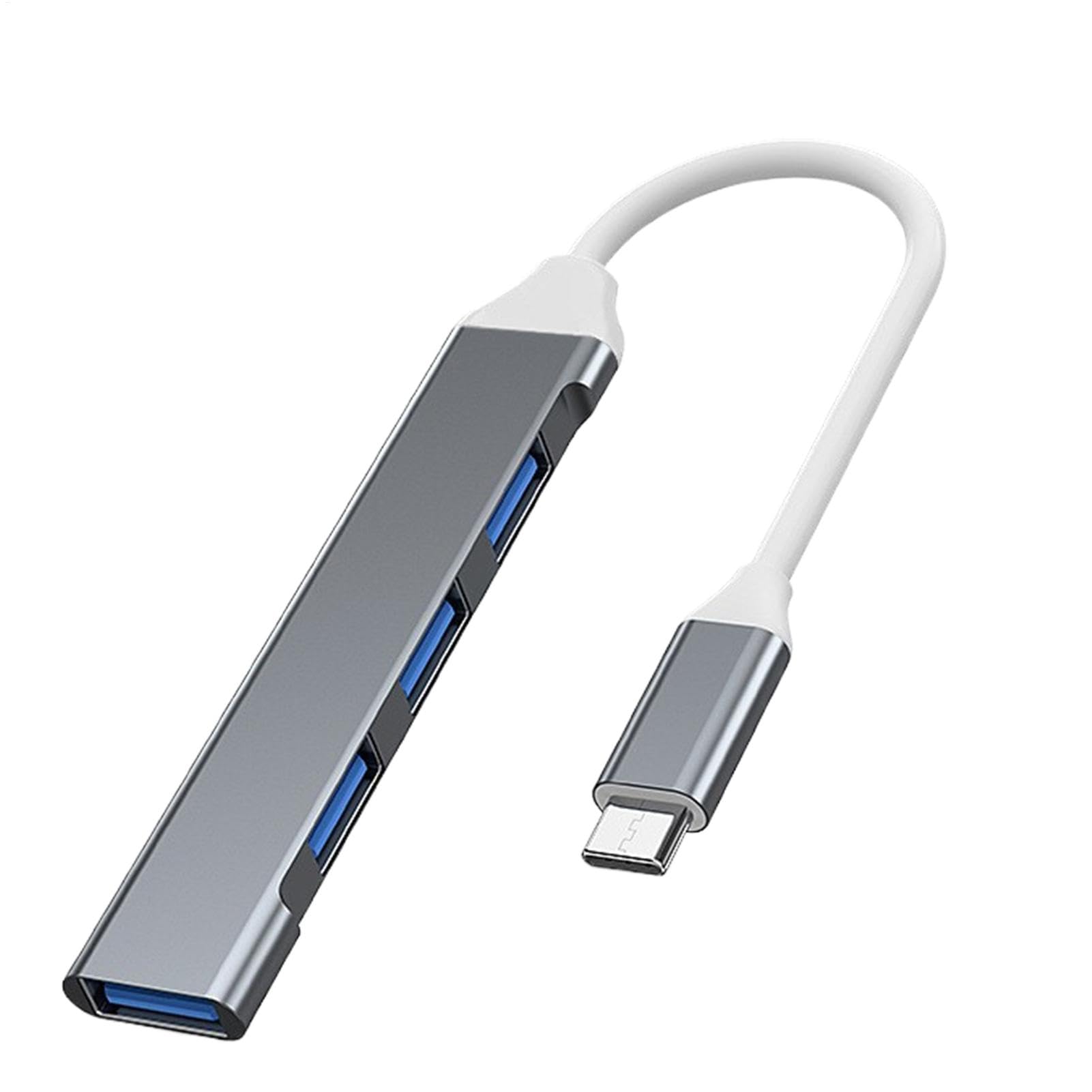 USB 3 0 Hub - High-Speed 5Gbps Multiport Adapter Portable USB Expander for Desktop Laptop Flash Drive Console