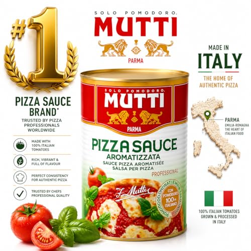 Image of Mutti Pizza Spicy Sauce, Tin, 4.1kg