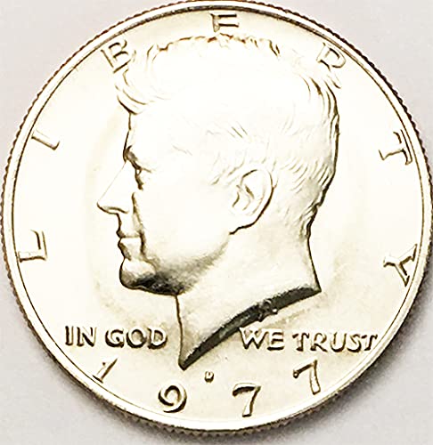 1977 D BU Kennedy Half Dollar Choice Uncirculated US Mint Thumbnail