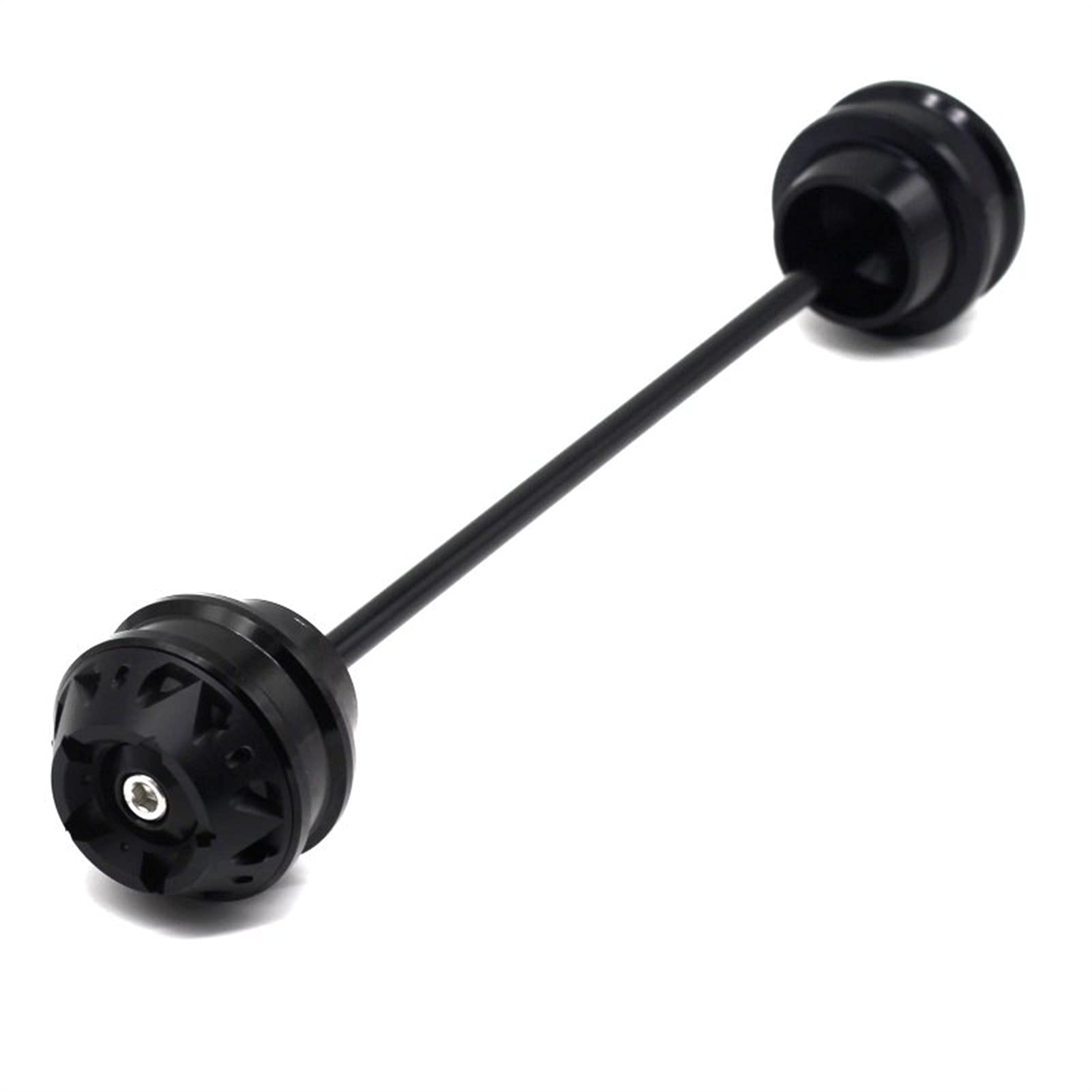 Ochrona przed upadkiem motocykla Dla Kawasaki Versys650 VERSYS 650 2007-2016 Motocykl CNC Przednia Tylna Oś Widelec Koła Crash Suwaki Osłona Ochronna (Kolor : Black rear wheel)