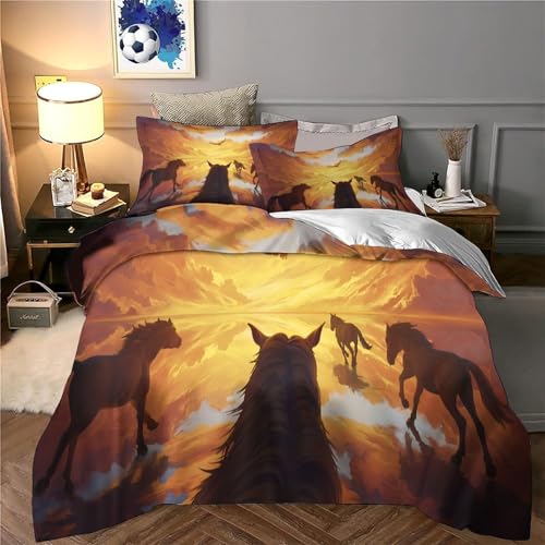 Housse de couette zèbre抗parure lit anti-acarien garçon 260x220