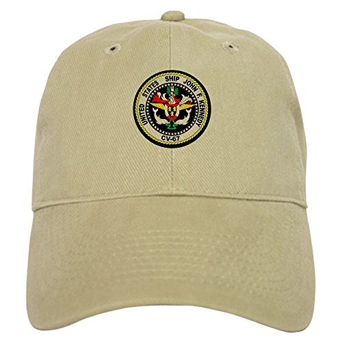 CafePress USS John F. Kennedy Cap Unique Adjustable Baseball Hat Khaki