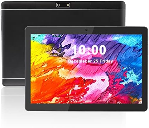 Veidoo Android Tablet 10 inch, 2GB RAM 32GB Storage, Tablets 10.1'' IPS HD Touch Screen, Quad-Core, Dual Camera, Bluetooth, WiFi, 3G Phone Call Tablet PC with Dual Sim Card, Google Play Store