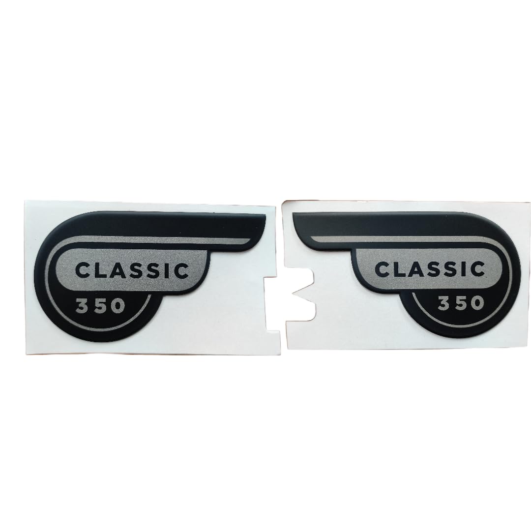 Black Battery Box Decal Sticker for Royal Enfield Classic 350