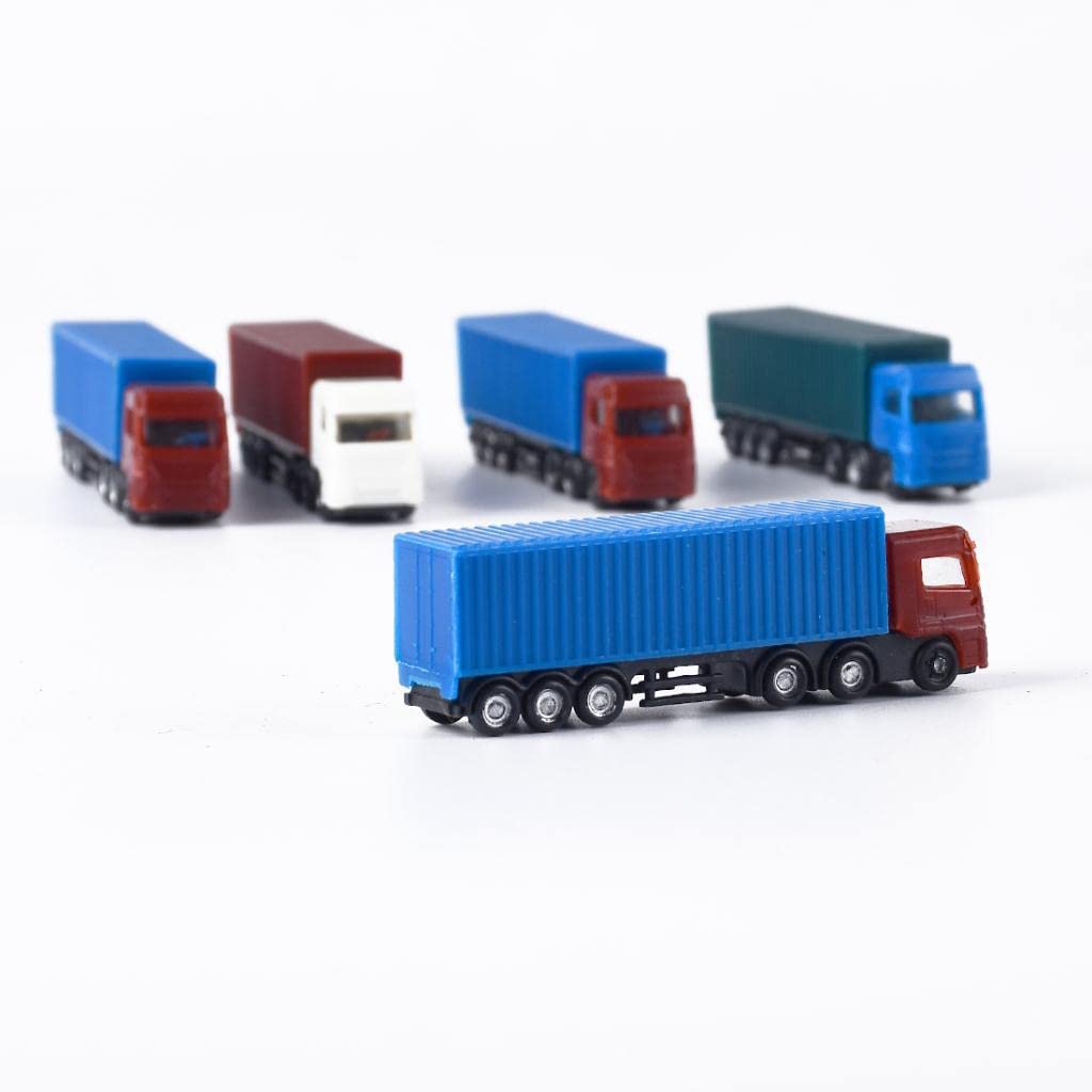 Lot de 30 Miniatures de Voitures Peintes pour Modélisme Ferroviaire Echelle Z 1:200, 1: 200