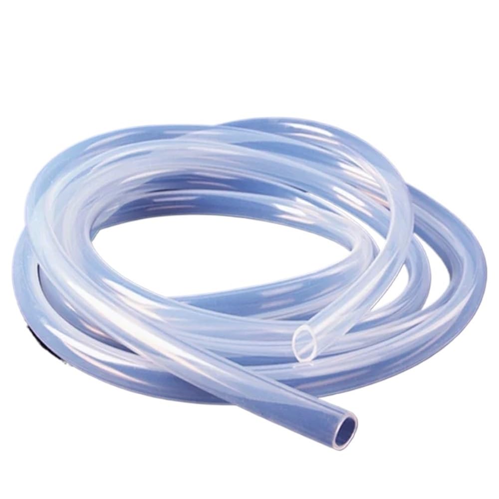Manguera de tubo de silicona transparente de grado alimenticio, insípida, resistente a altas temperaturas, dispensador de agua, bomba peristáltica for el hogar.(5 Meter,ID17x OD22mm)