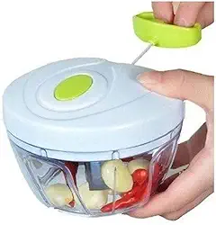 Mini Processador Manual de Alimentos Triturador