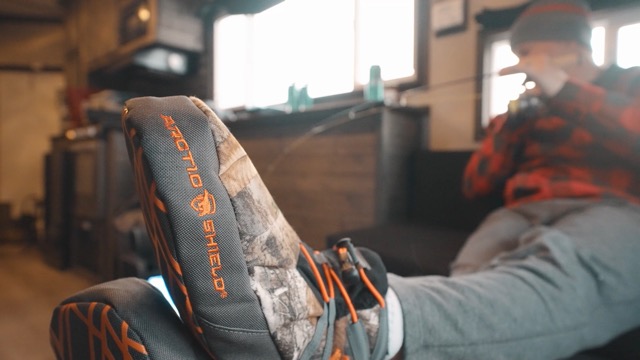 ArcticShield EZ Slip-On Slippaz Boots ArcticShield Slippaz Warm Hunting Slippers, Realtree Edge In  main image 3