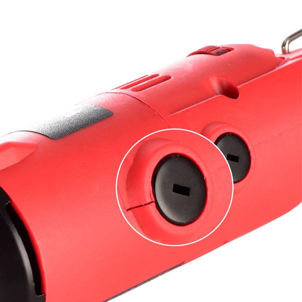 350W Smerigliatrice Elettrica Levigatrice Lucidatrice Strumento Rotativo di Rettifica Per Rettifica di Contorni, Taglio, Incisione, Lucidatura, Fresatura, 6 Velocità Variabile, 15000 RMP
