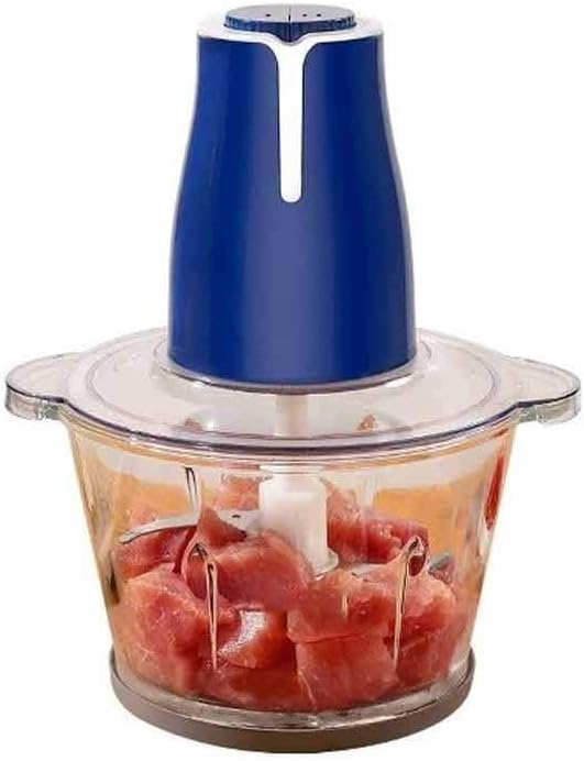 Food Processor, Household Electric Stainless Steel Automatic Meat Grinder, Meat, Vegetable, Fruit and Nut Chopper(280 * 248 * 203MM，2.5KG)