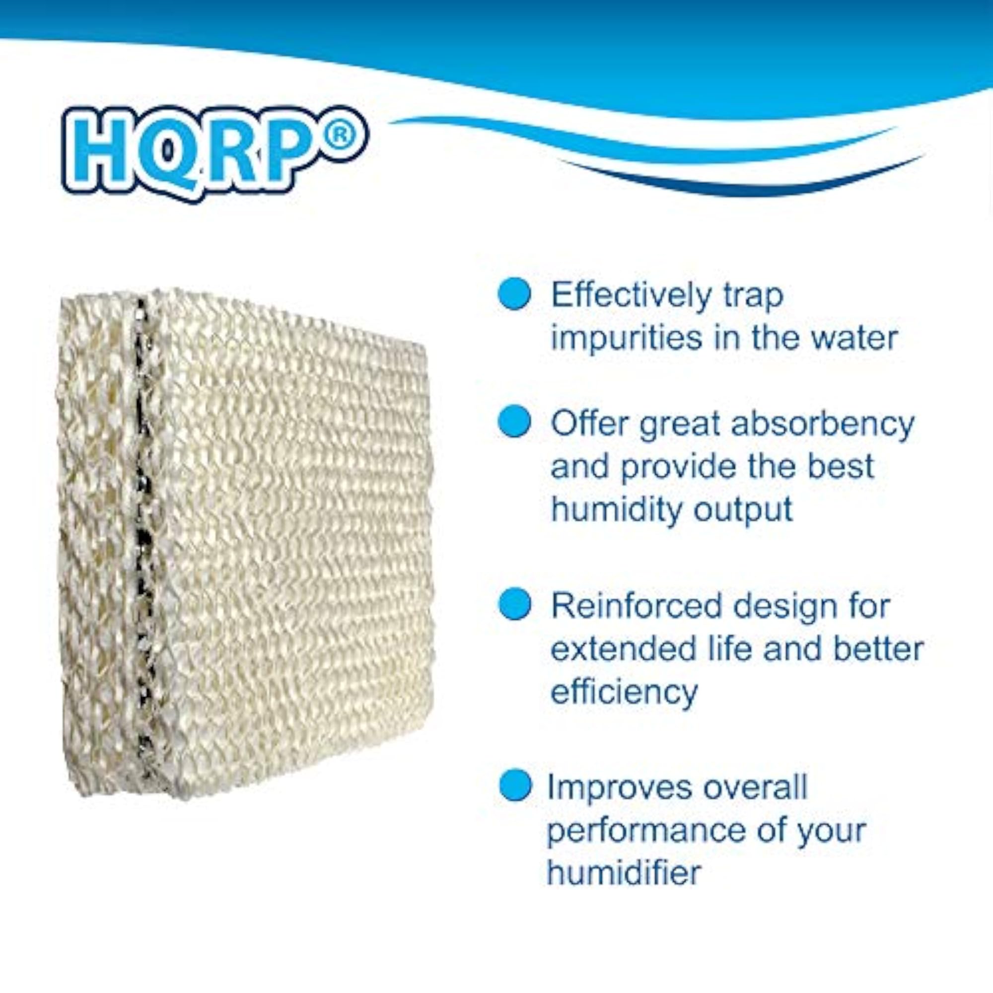 2-Pack Humidifier Wick Filter for Duracraft AC-809