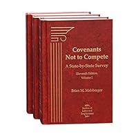 Covenants Not to Compete: A State-By-State Survey 1682672077 Book Cover
