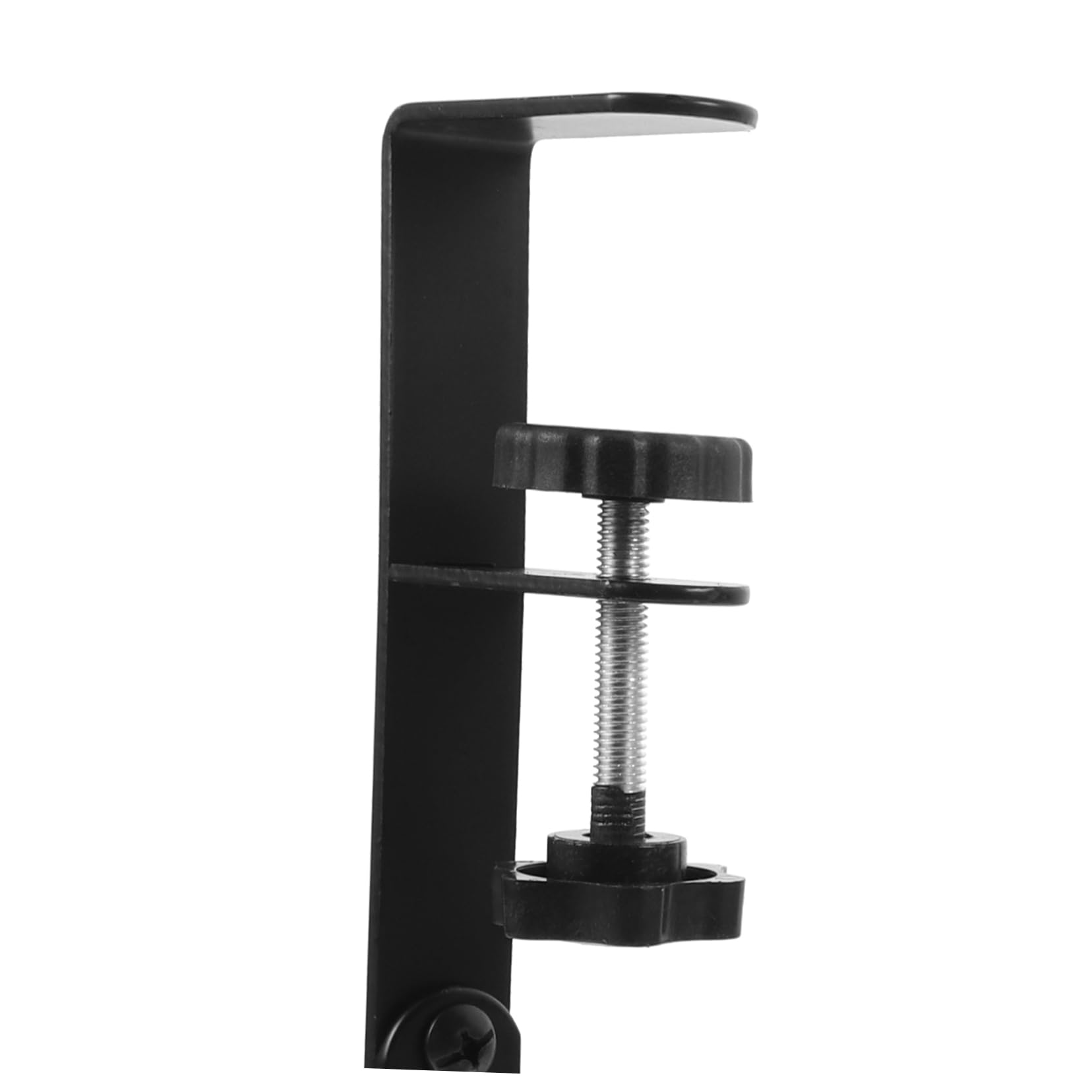 Organizador de Cables Debajo del Escritorio sin Taladro, Hierro Negro | Bandeja para Oficina y Gaming, Rango de Sujeción 1, 8-5, 7cm, Diseño Multifuncional de Gran Capacidad