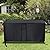Jungda Patio Deck Box Cover 100 Gallon, Waterproof Outdoor Storage Box Furniture Cover - 48 x 22 x 25 Inch