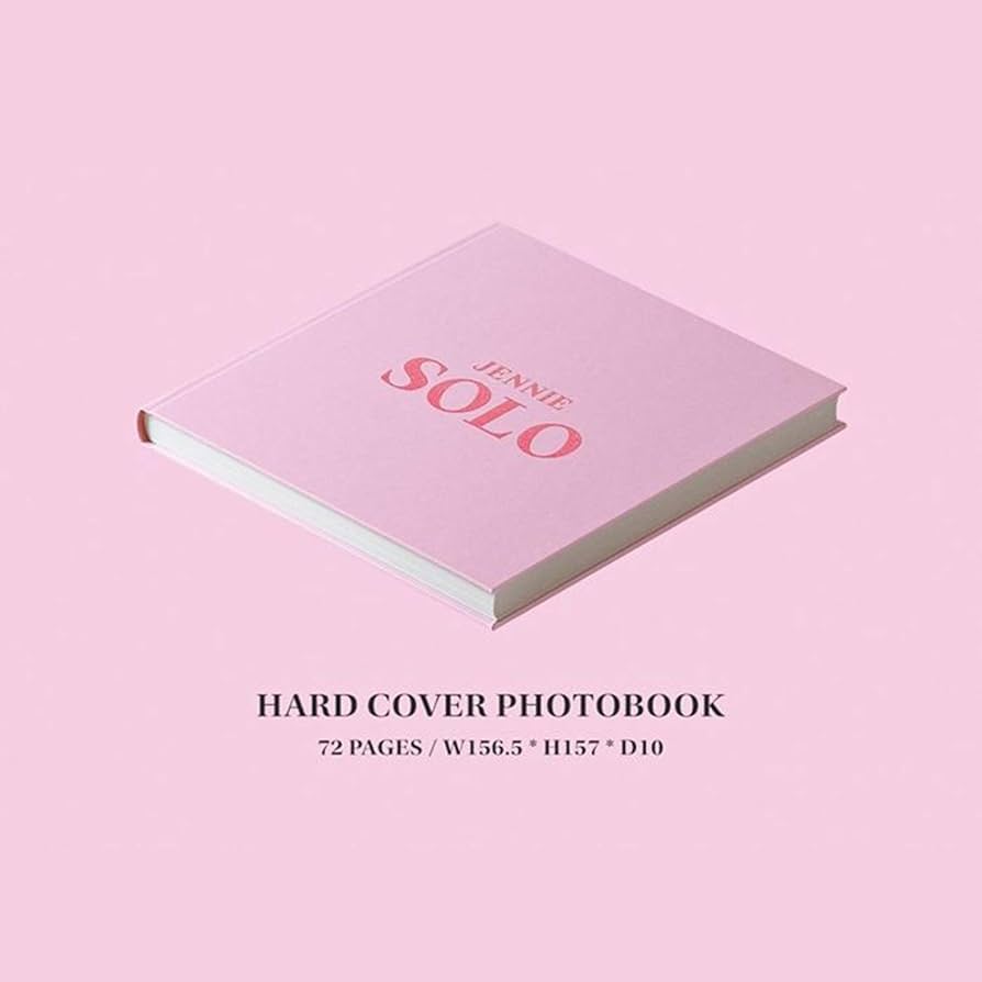K-POP・アジア BLACKPINK jennie solo photobook+cd BLACKPINK JENNIE Album [SOLO] CD + Photobook + Lyrics