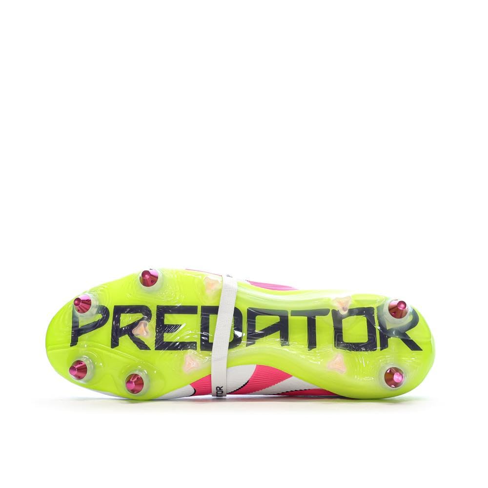 adidas Scarpe da Calcio Bianco/Rosa Uomo Predator Elite FT SG