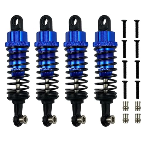 Amortisseur hydraulique WLToys A959 en métal bleu pour voiture RC 1/18