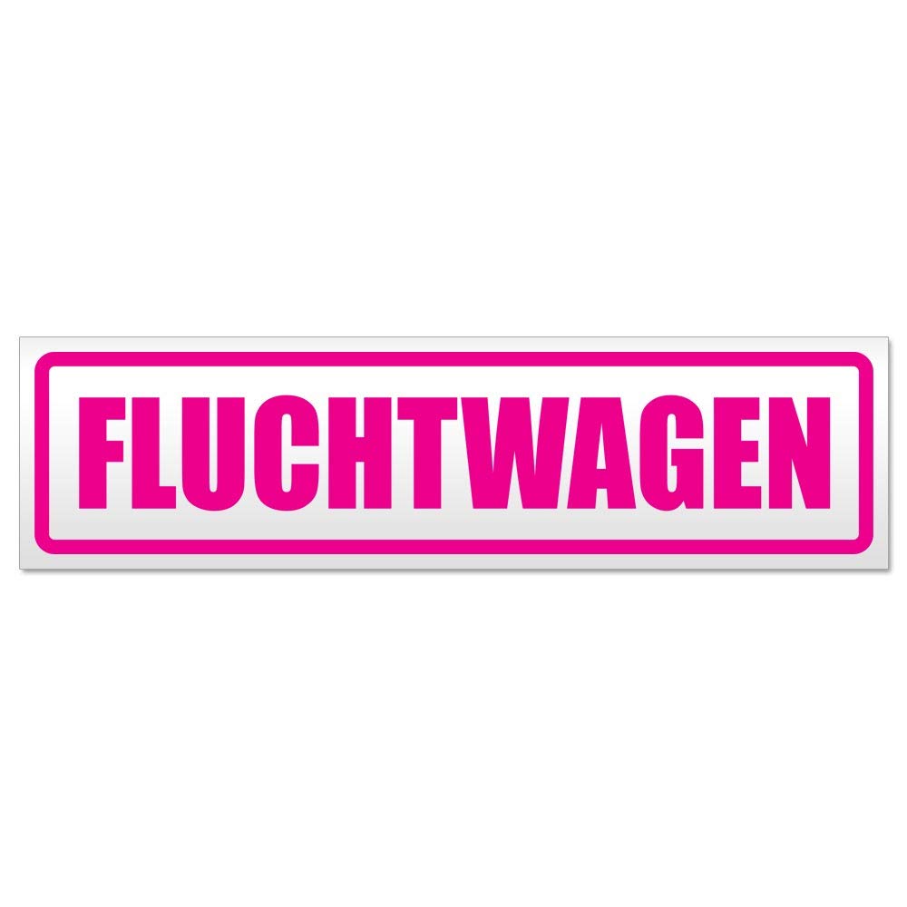 Kiwistar Magnetschild „Gartenabfälle“ – 45 Cm, Pink, Magnetisch Für Auto & Metallflächen, Wiederverwendbar