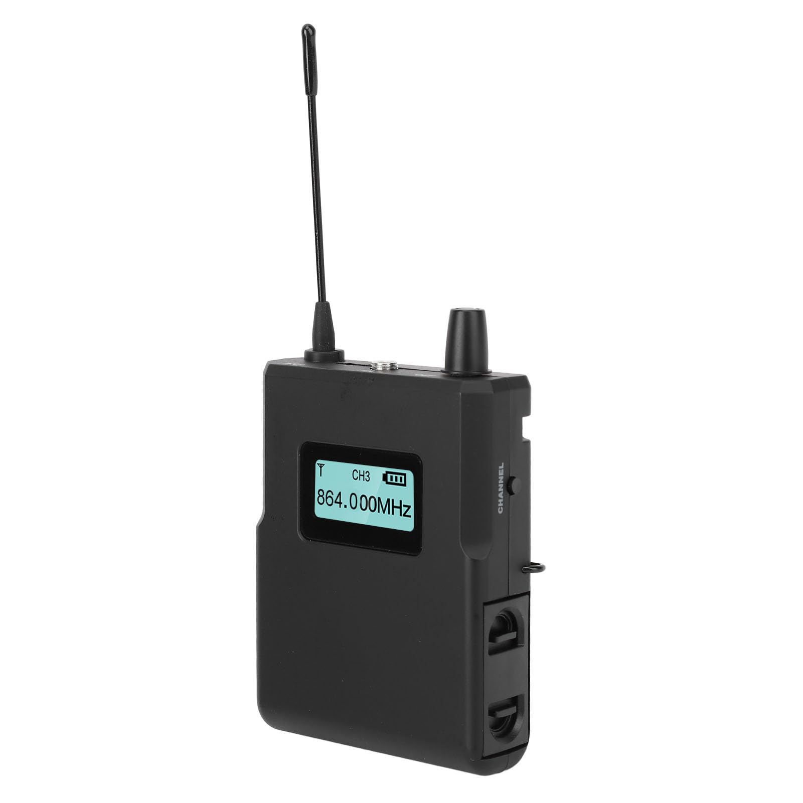 Fabater HiFi-IEM-Empfänger, Drahtloses System mit Mehreren Verbindungen für Live-Shows, 36 Frequenzoptionen, Eisengehäuse