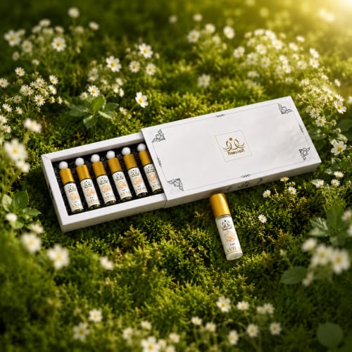 Image of Classic Combo - Pack of 10 Premium Non-Alcoholic Attar Perfumes (6ml Each) | Long Lasting Fragrance Set for Men & Women | Pure Alcohol-Free Roll-On Perfume Oil | Buy Noorson Classic Combo Pack of 10 Long Lasting Attars | Luxury Alcohol-Free Perfume Gift Set