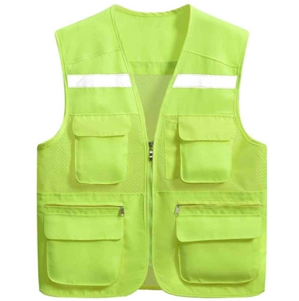 chaleco reflectante, with Wholesale for Outdoor Works Reflective Vest(Onecolor,XX Large)