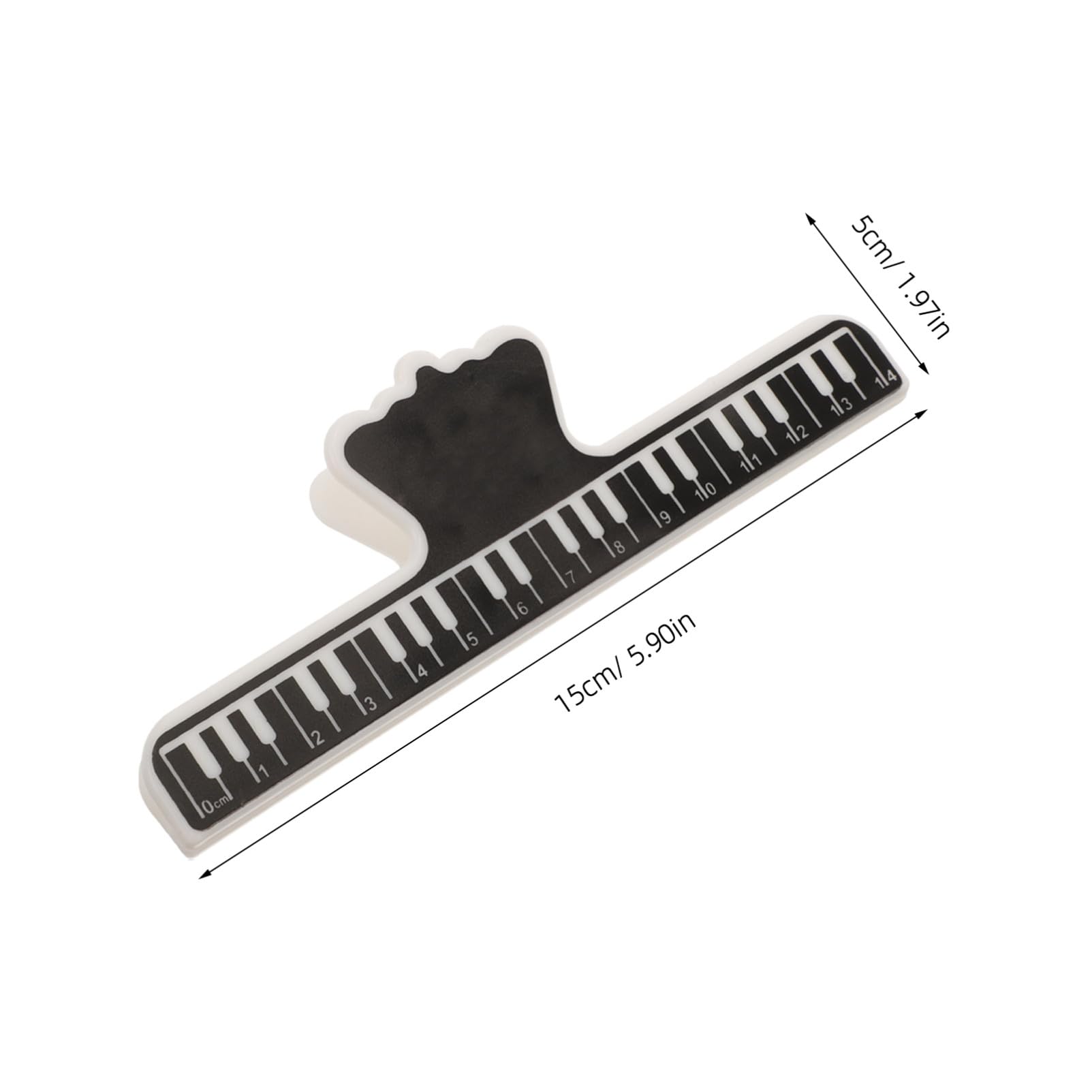 BESTonZON 25 Pcs Foglio Clip Di Spartito Per Pianoforte Clip Di Spartito Musicale Clip Di Spartito Musicale Per Pianoforte Clip Di Pagina Di Musica Per Pianoforte Supporto Della Pagina Di