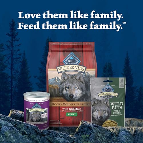 Blue Buffalo Wilderness Wild Bits Soft & Chewy Dog Treats, Grain-Free, Duck, 4 oz. - image 9