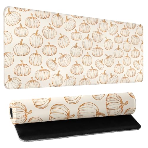 Fall- themed desk mat