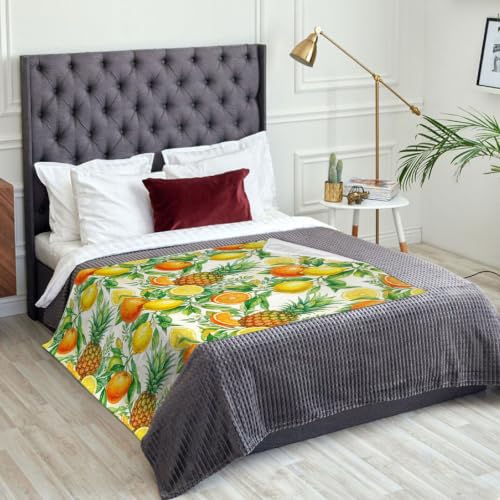 Manta de piña polar de 60x80 pulgadas suave para sofá y cama 3