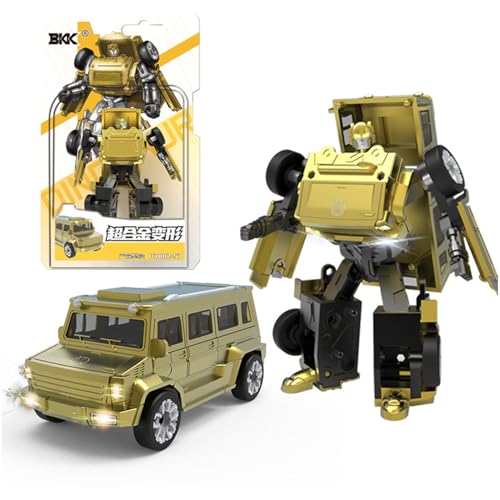 Diysupmkt Action Figure Transforming Military Vehicles Vehicles Toys, Alloy Airplane Boat Cars Deformation Robot Toys for Kids Boys Girls...