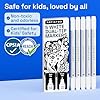 ARTISTRO 5 White Dual-Tip Acrylic Paint Markers – Paint Pens Set with Dot & Fine Tips for Fabric, Rock, Glass, Wood, Coloring Books – Arts & Crafts Gift – Classroom Must Haves & School Supplies #5