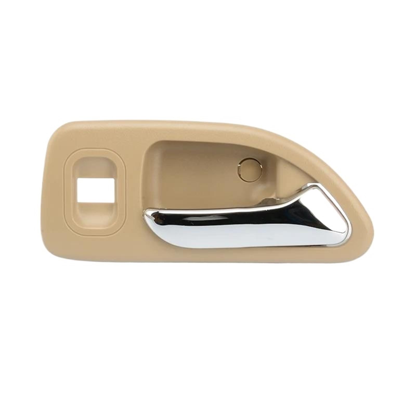 Mcqnds Beige Rear Right For Accord Cd4 Cd5 Ce6 1994 1995 1996 1997 Chrome Car Interior Door Handle(Beige Rear Right)