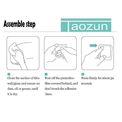 Taozun Towel Bar Self Adhesive 27.55-Inch Bathroom Brushed Sus 304 Stainless Steel Bath Wall Shelf Rack Hanging Towel Stick On Sticky Hanger Contemporary Style #TOP6