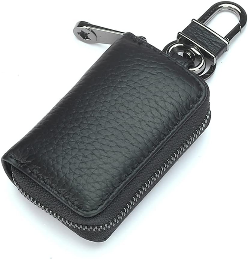 Car Key Wallet Men&women Keys Auto Keychain Zipper Pouch Case