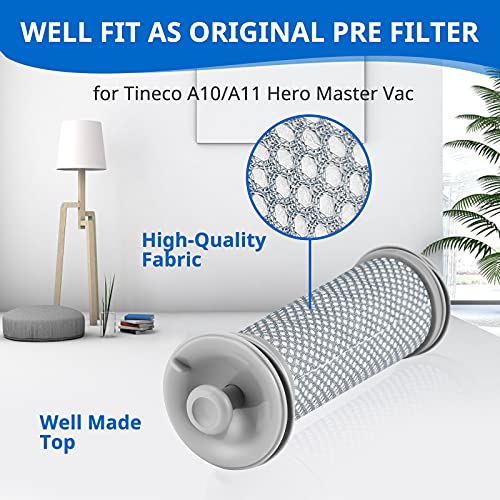 Image of Pre Filter Compatible for Tineco A10 /A11 Hero, A10 /A11 Master, for PURE ONE S11 Series Cordless Vacuum Filter- 3 Pre Filters