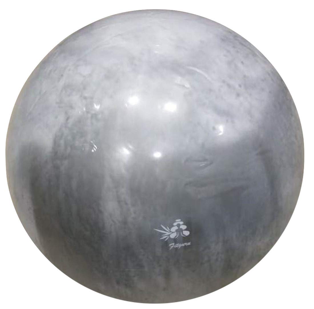 FITGURU Exercise Cloud Gym Ball (Multi Color) with Foot Pump Gym Ball,Yoga Ball,Exercise Ball Chair, Anti-Burst Heavy Duty Stability Ball Supports 2200lbs,(FBA)