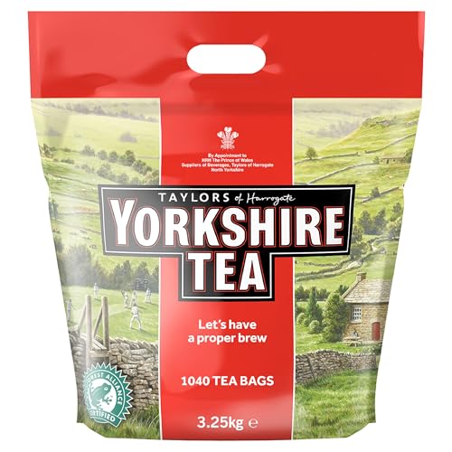 Yorkshire Tea - Miscela di Tè Nero Rinfrescante e Intenso